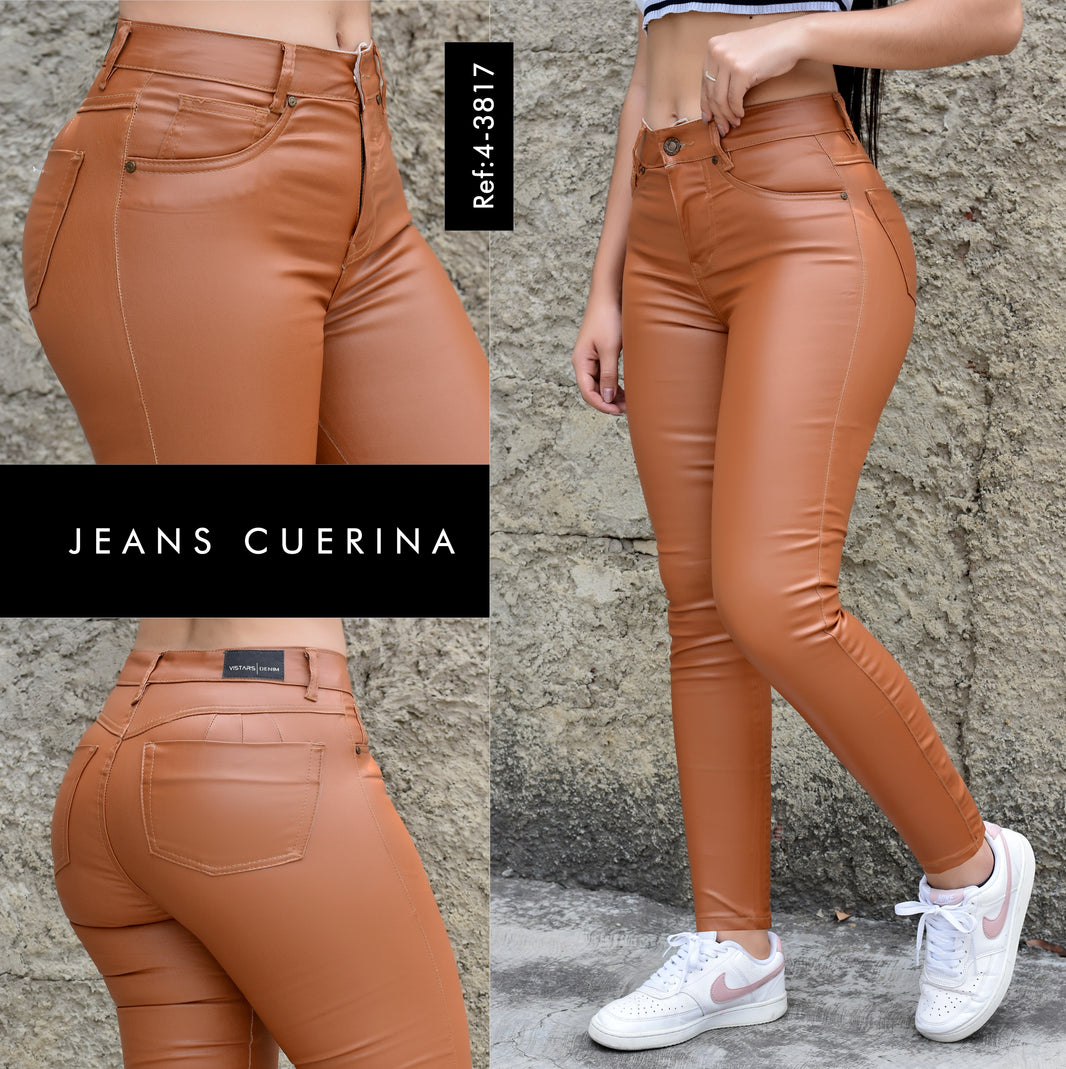 JEANS MUJER CUERINA REF 4-4121 🔥OFERTA🔥
