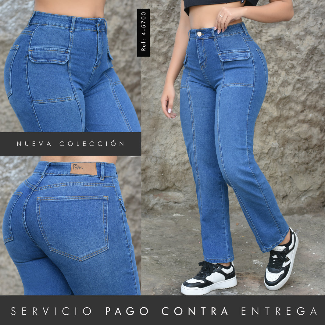 JEANS MUJER MOM REF 4-5700