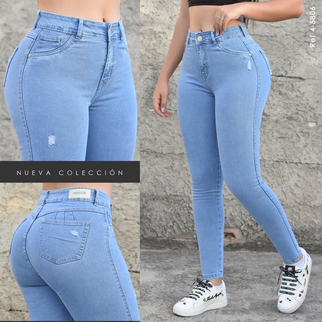 JEANS MUJER SKINNY REF 4-5806