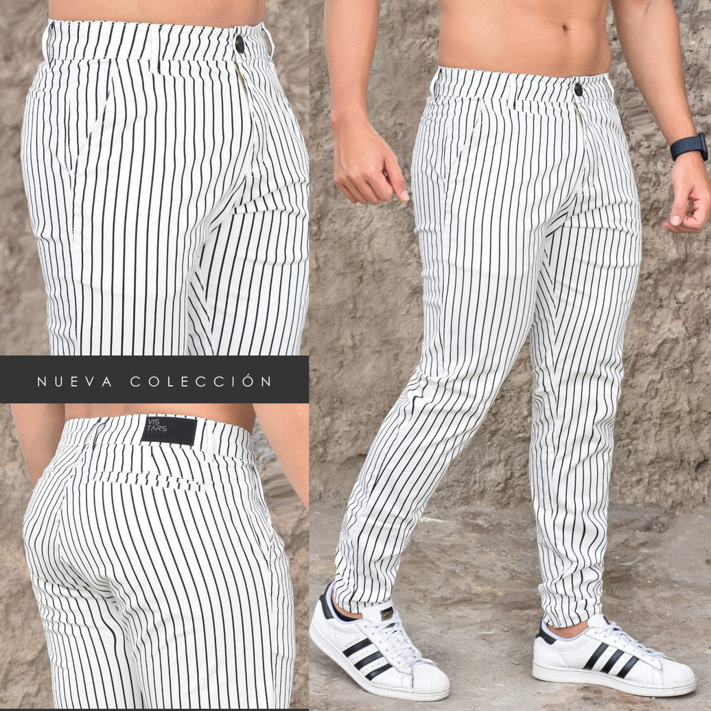 JEANS HOMBRE BLANCO REF 6-5902
