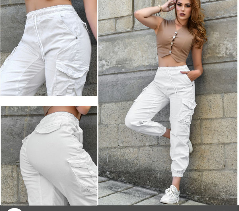 JEANS MUJER JOGGER  4-3005🔥OFERTA🔥