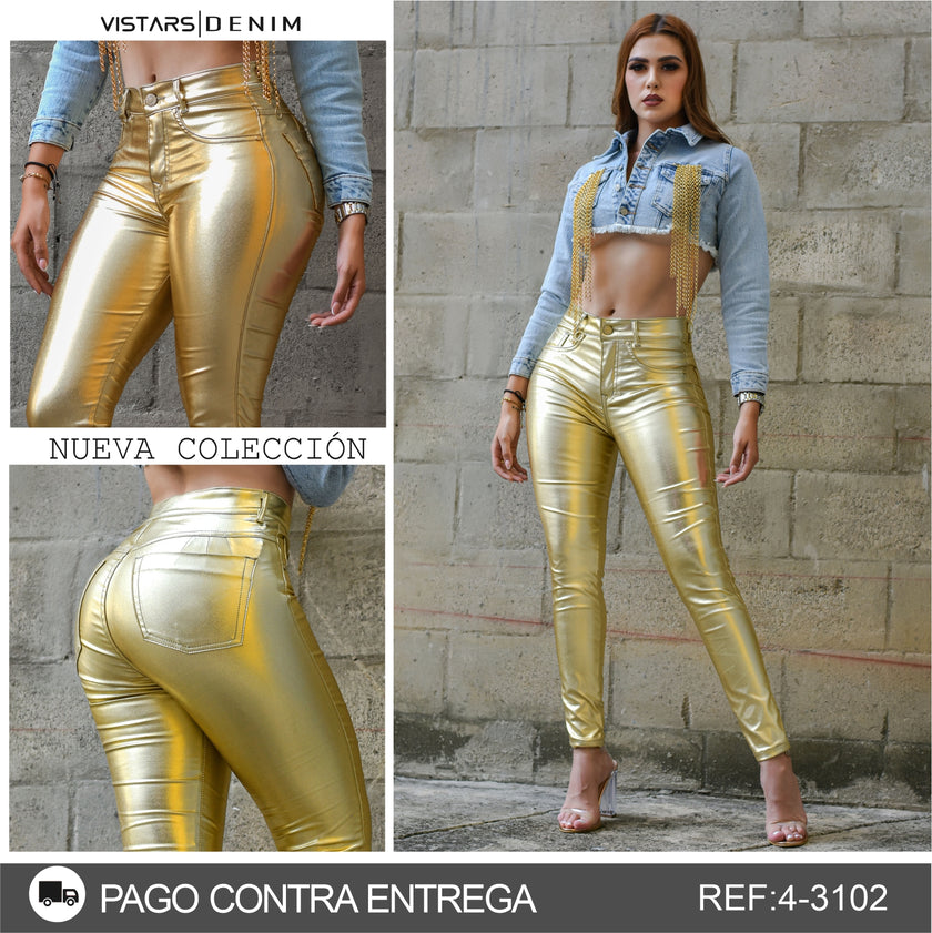 JEANS MUJER CUERINA  4-3110 🔥OFERTA🔥