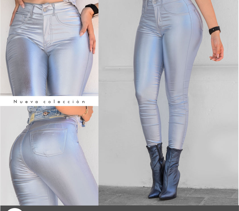 JEANS MUJER CUERINA AZUL REF  4-3107 🔥OFERTA🔥