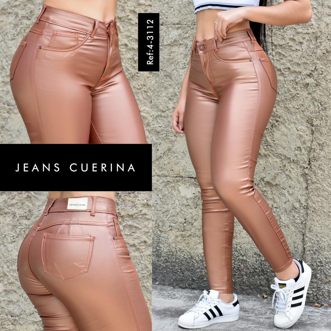 JEANS MUJER  CUERINA  REF 4-3112 🔥OFERTA🔥