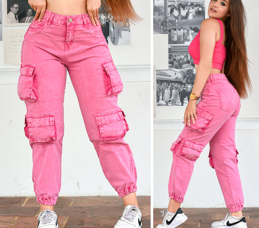 JEANS CARGO REF 4-3413 OFERTA