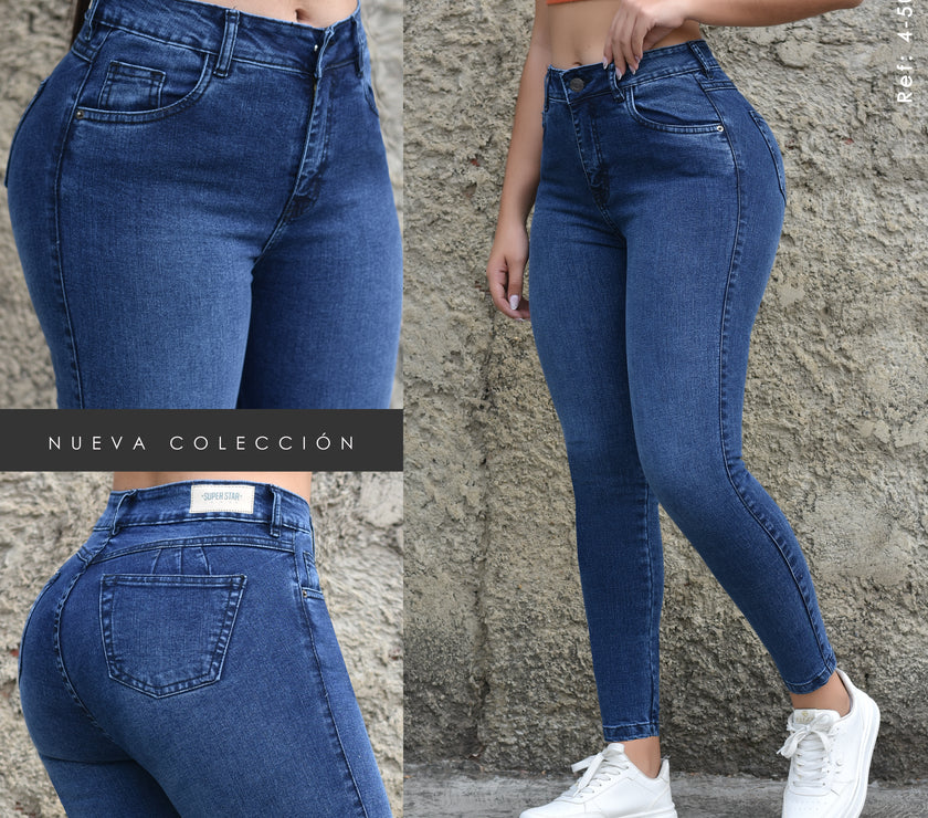 JEANS MUJER SKINNY REF 4-5001