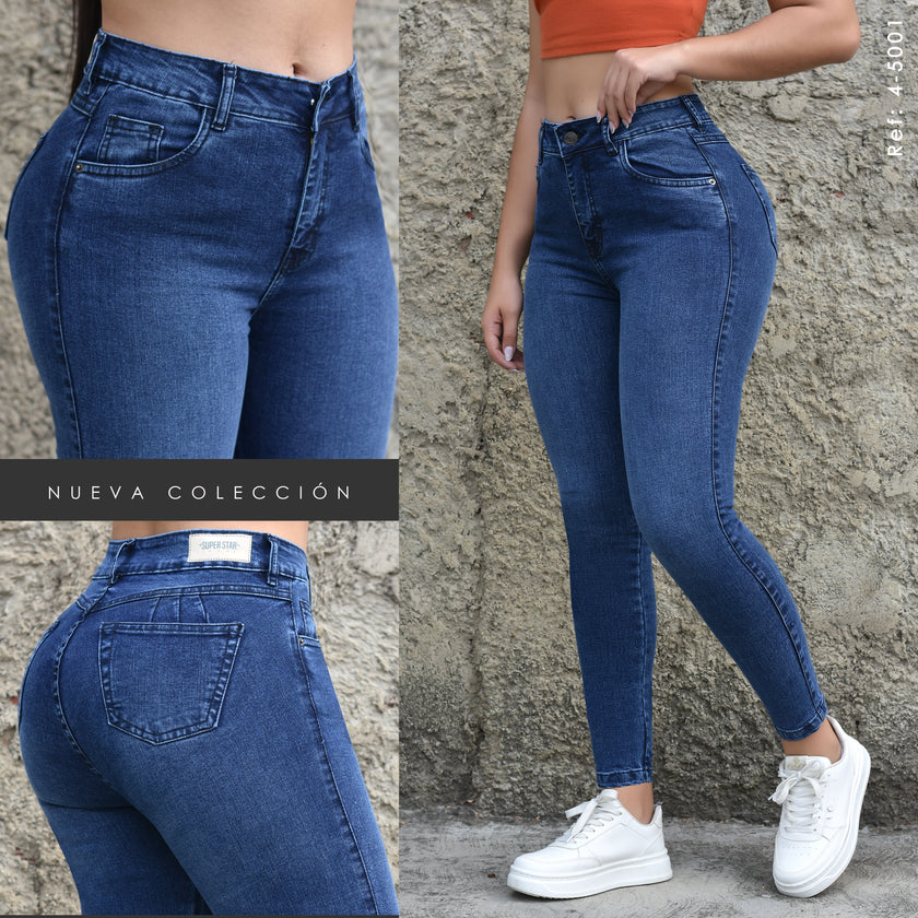 JEANS MUJER SKINNY REF 4-5001