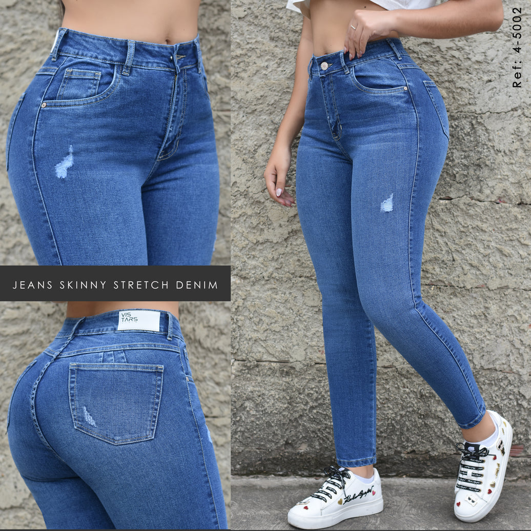JEANS MUJER SKINNY REF 4-5002