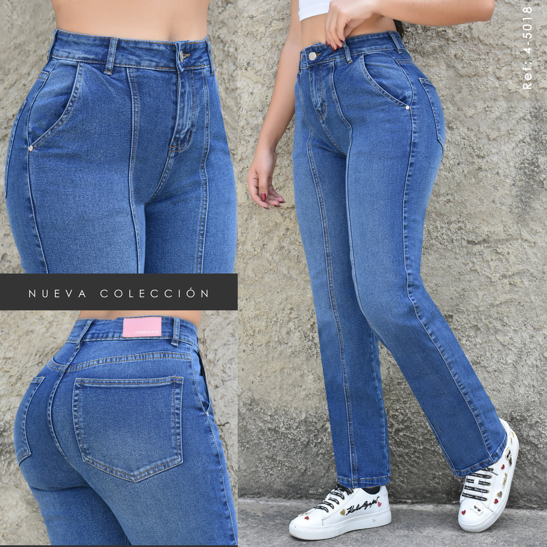 JEANS MUJER MOM REF 4-5018