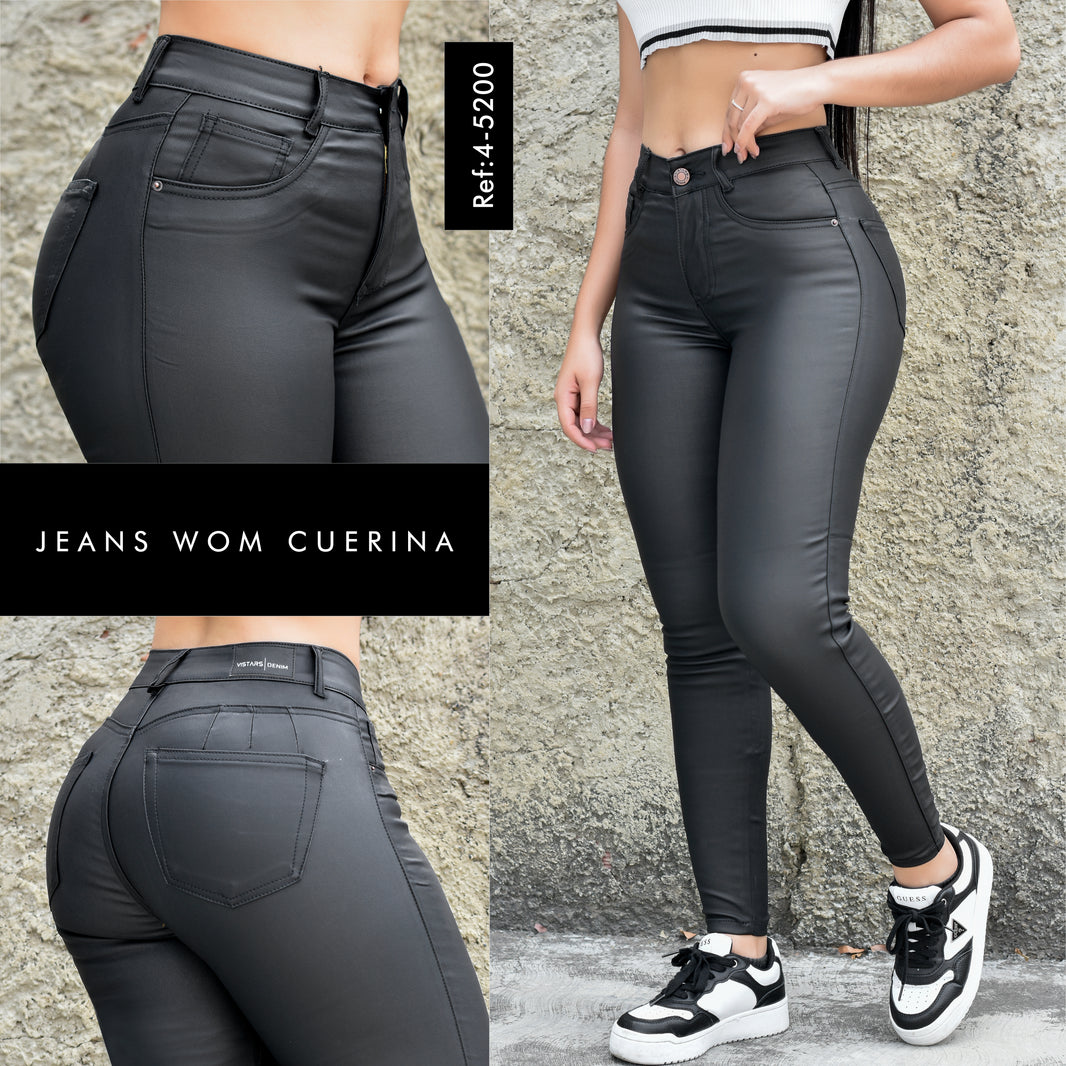 JEANS MUJER CUERINA  REF 4-5200 OFERTA