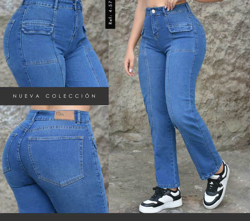 JEANS MUJER MOM REF 4-5700
