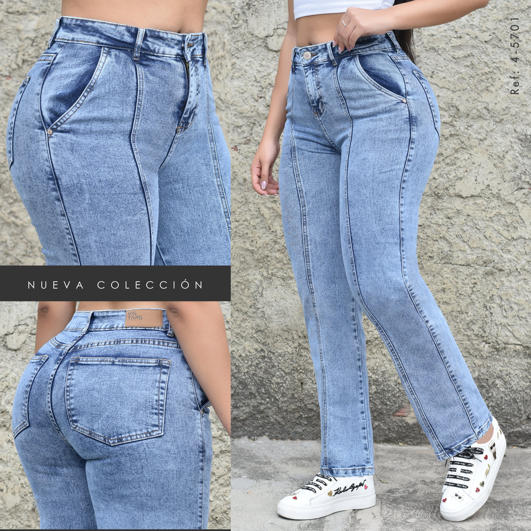 JEANS MUJER MOM REF 4-5701