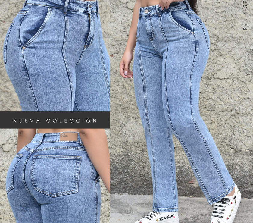 JEANS MUJER MOM REF 4-5701