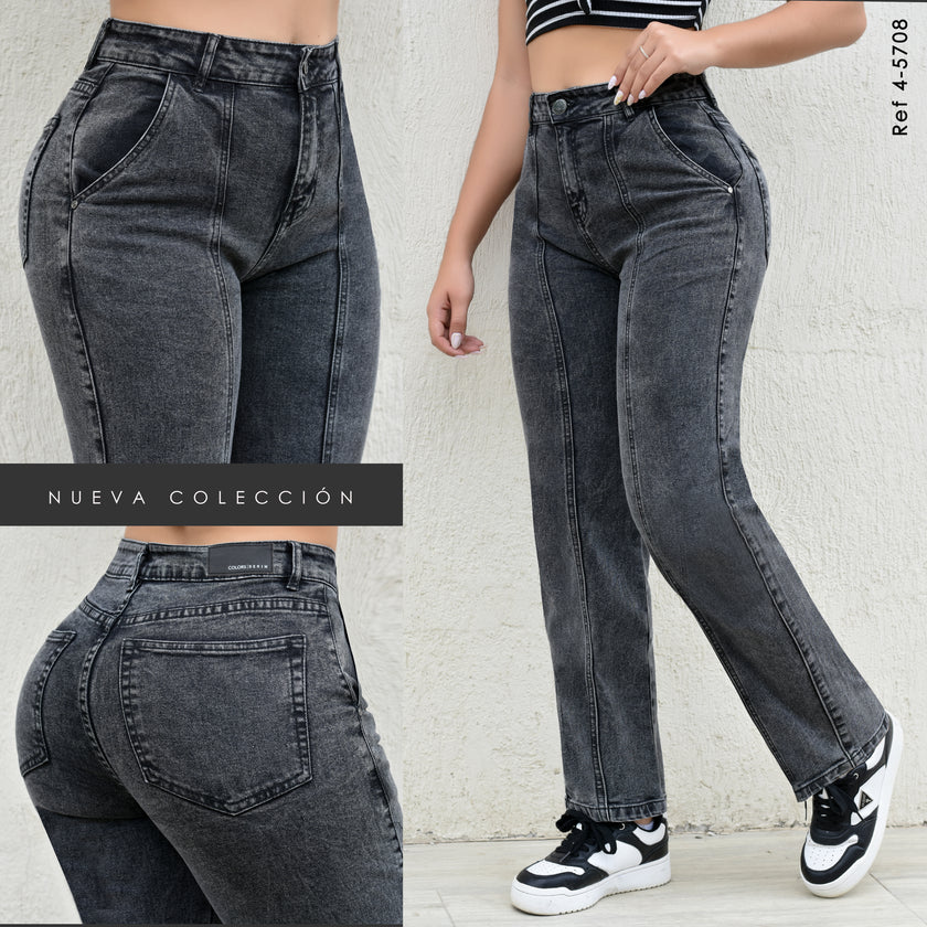 JEANS MUJER MOM REF 4-5008