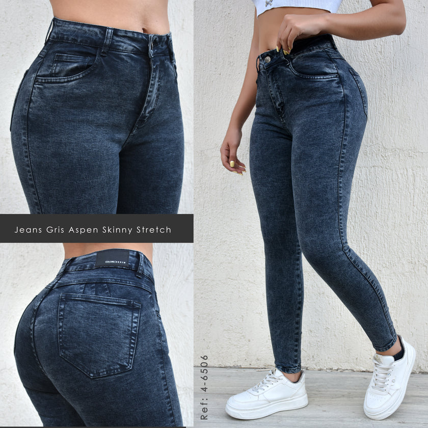 JEANS MUJER SKINNY REF 4-6506