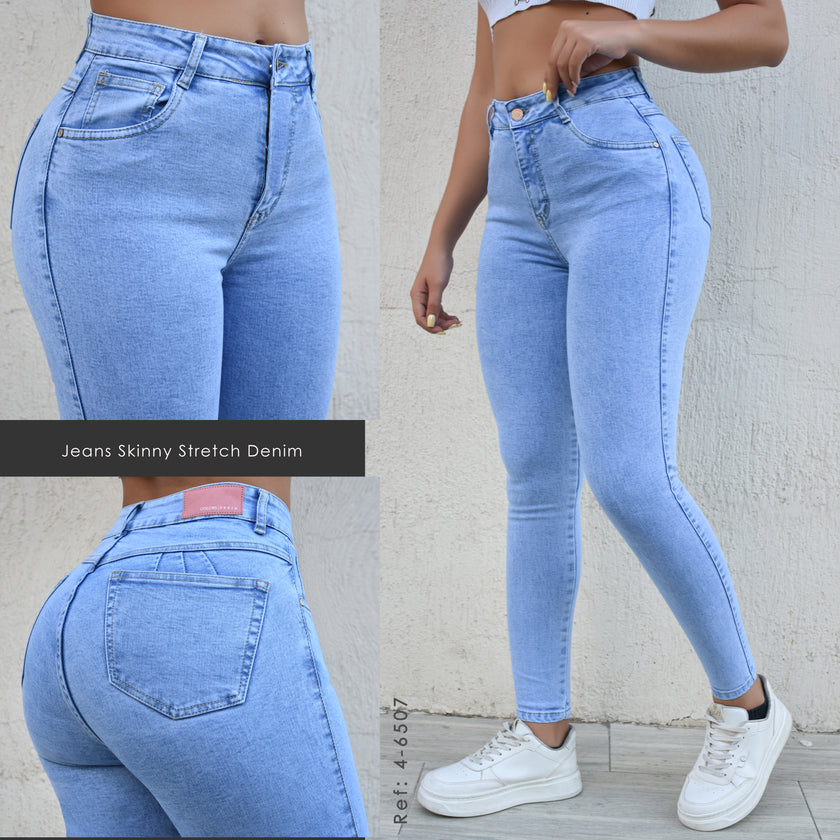 JEANS MUJER SKINNY REF 4-6507