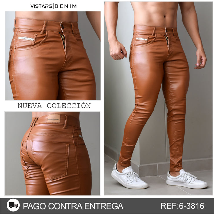 JEANS HOMBRE CUERINA REF  6-4120