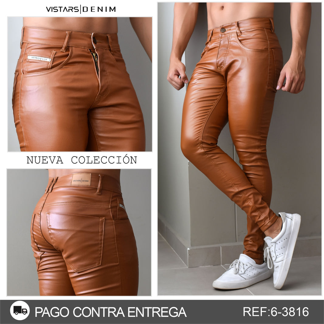 JEANS HOMBRE CUERINA REF  6-4120