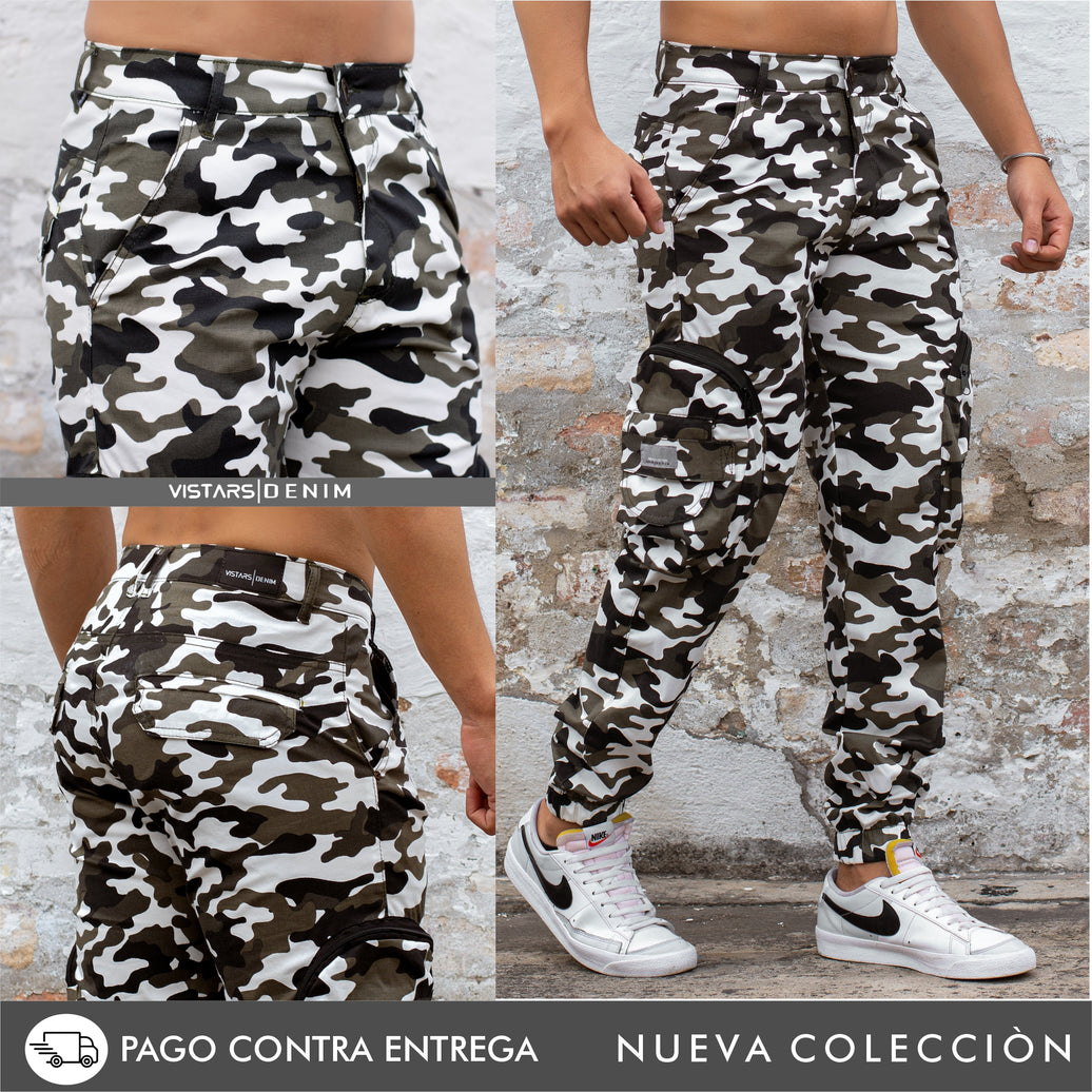 JEANS HOMBRE  MILITAR 6-4705