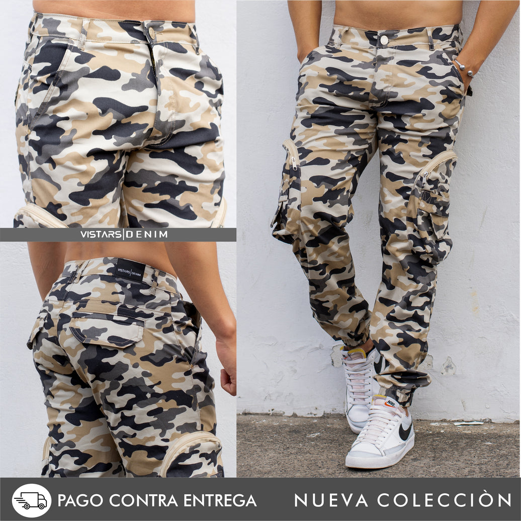 JEANS HOMBRE  MILITAR 6-4706