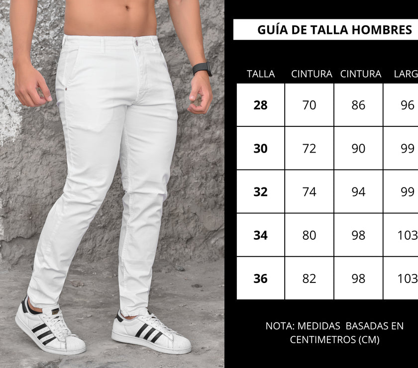 JEANS HOMBRE SKINNY REF 6-5508