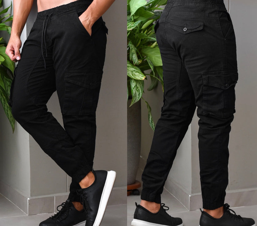 JEANS HOMBRE JOGGER NEGRO REF 6-5232