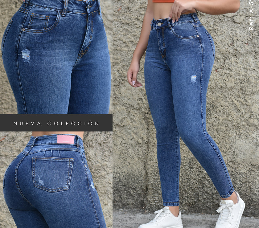 JEANS MUJER SKINNY REF A-5900