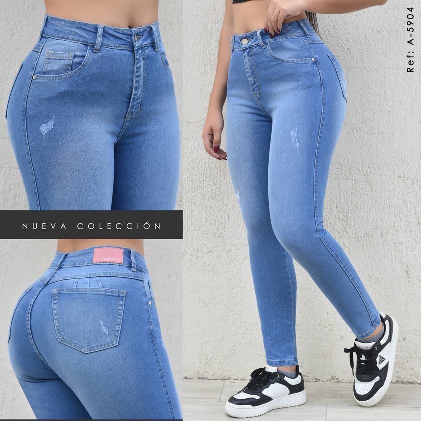 JEANS MUJER SKINNY REF A-5904