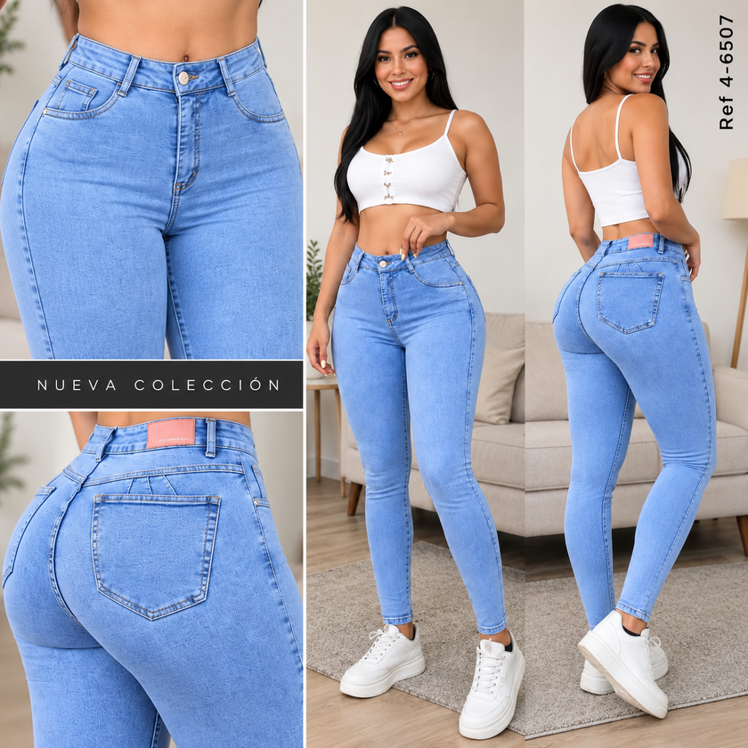 JEANS MUJER SKINNY REF 4-6507