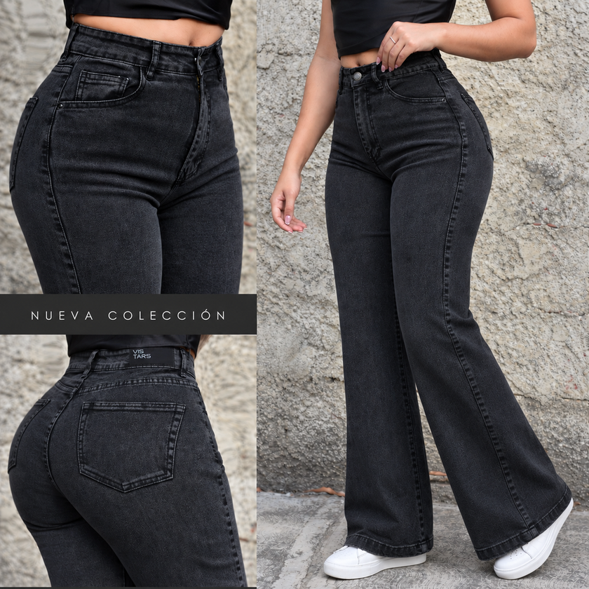 JEANS MUJER  PALAZZO REF 4-6211