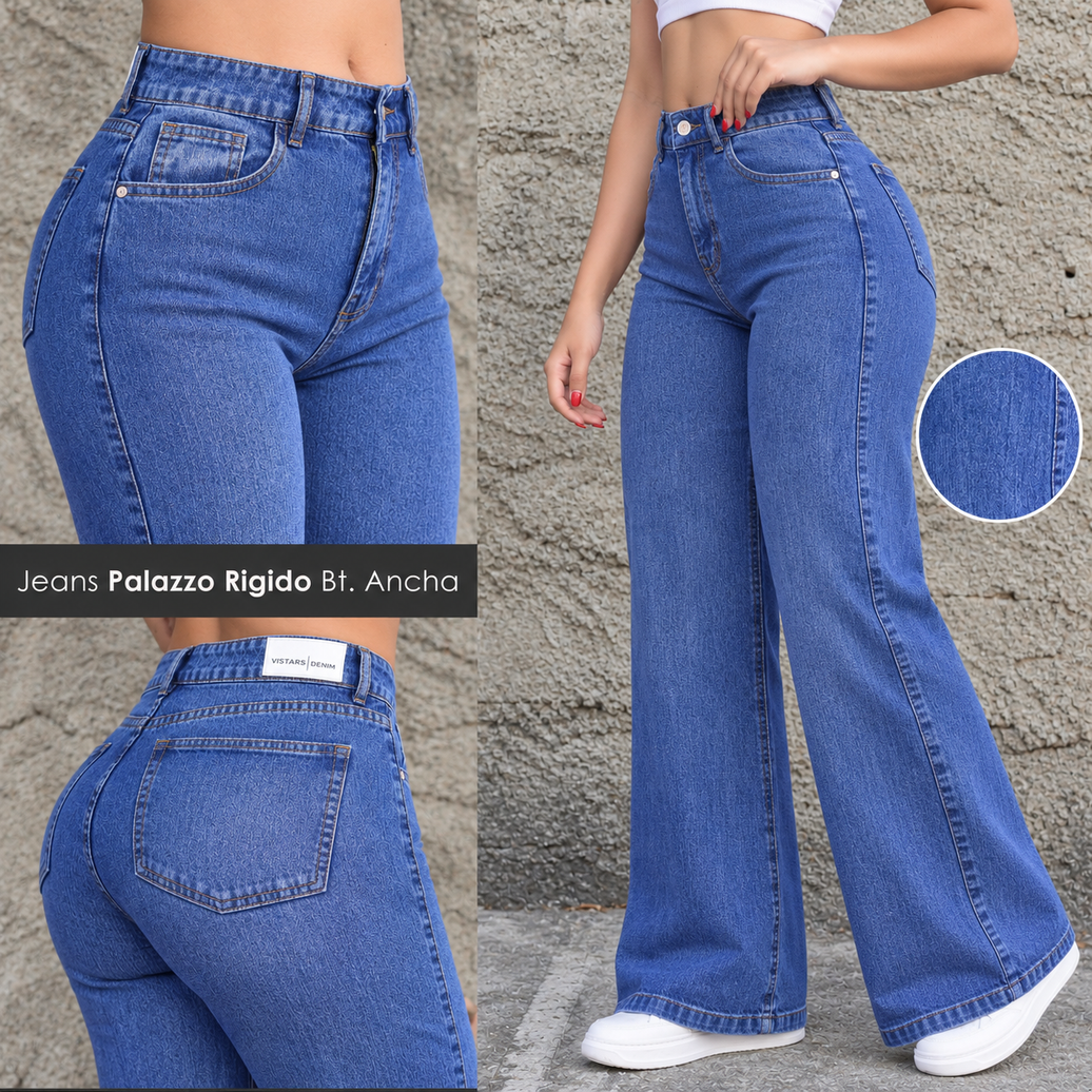 JEANS MUJER  PALACE RIGIDO REF 4-6501