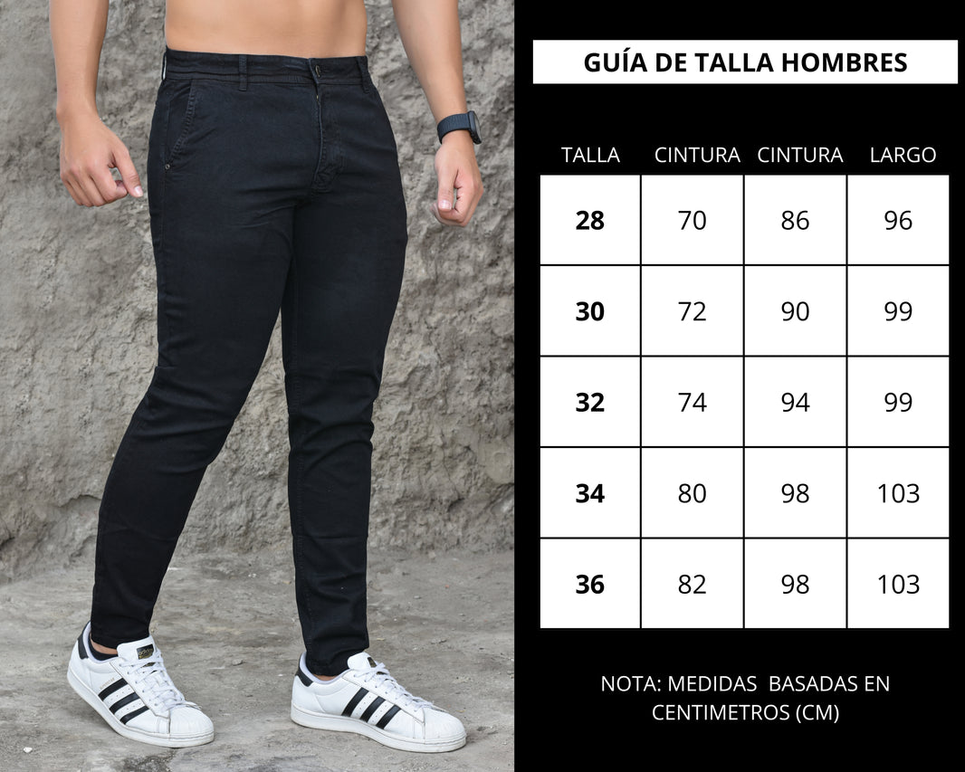 JEANS HOMBRE SKINNY REF 6-5506