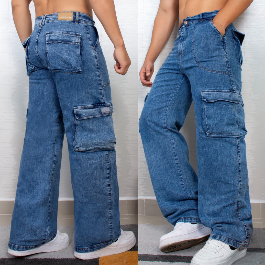 JEANS HOMBRE OVERSIZE REF 6-5417