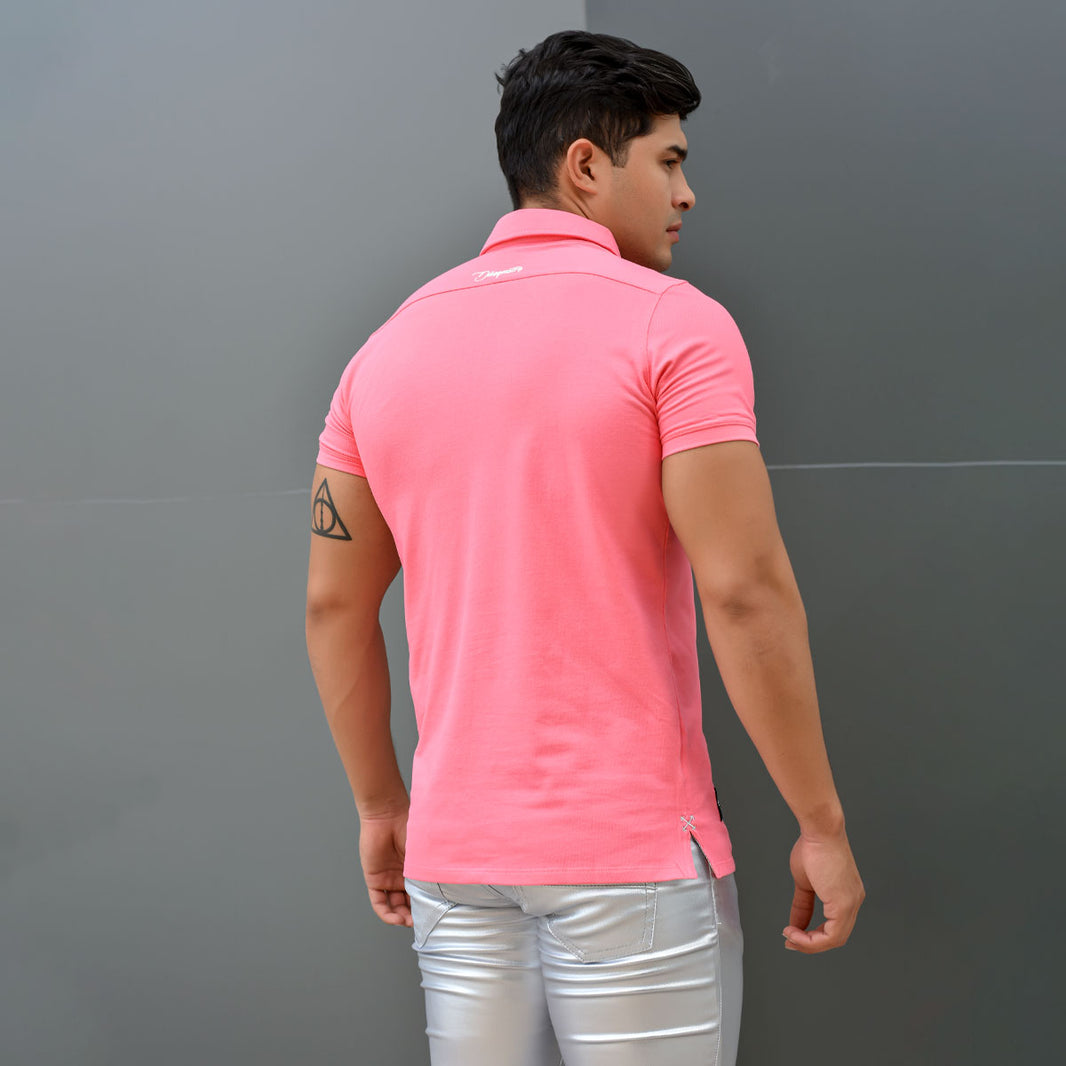 POLO HOMBRE ROSA CLARA REF 9-3907