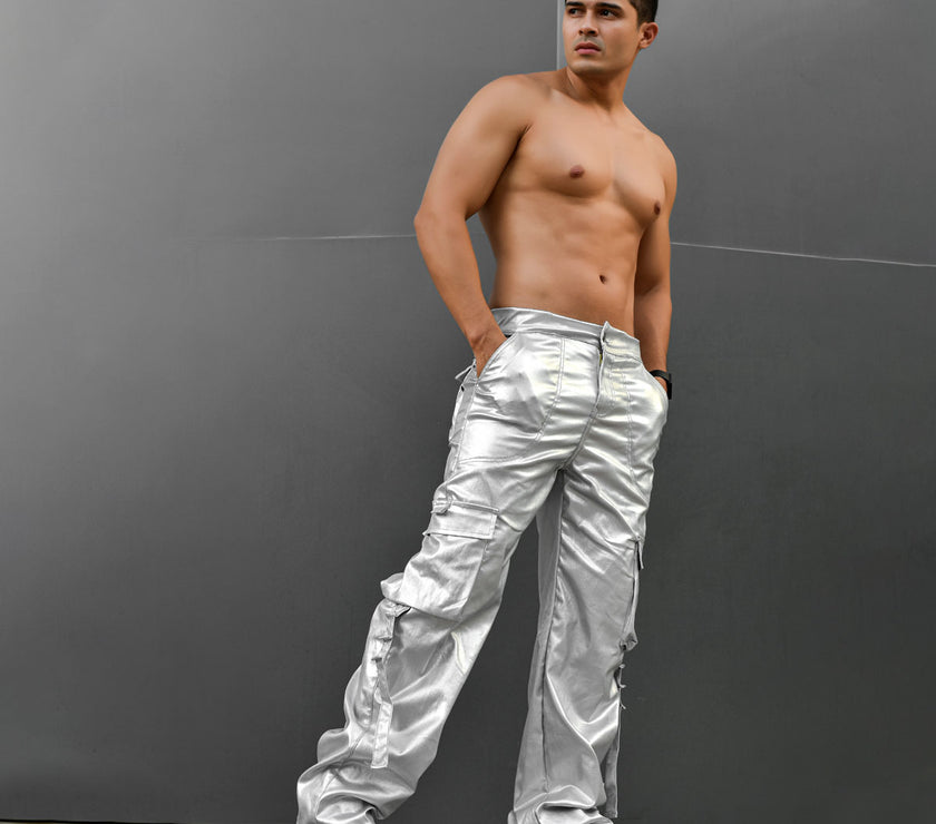 JEANS HOMBRE PLATEADO   6-4208
