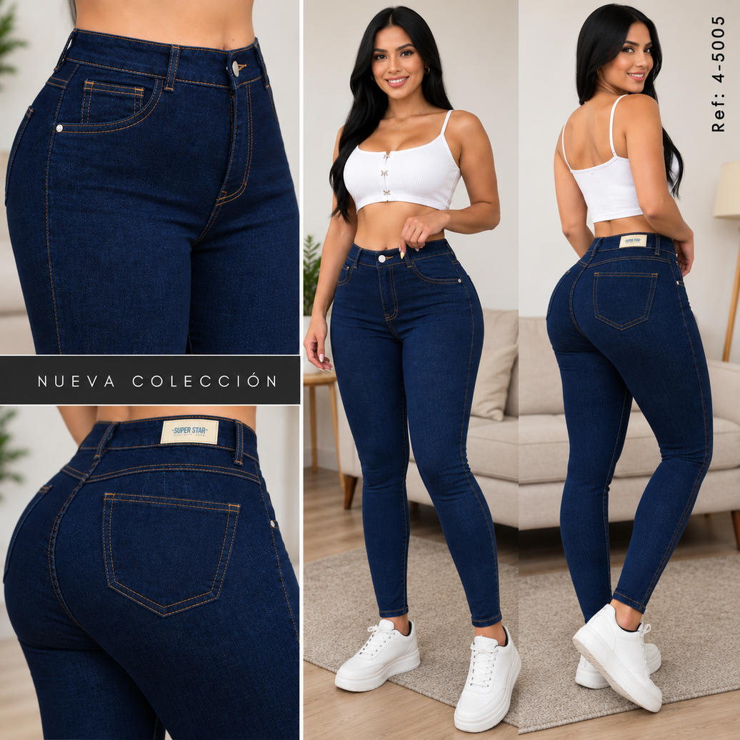 JEANS MUJER SKINNY REF 4-5005