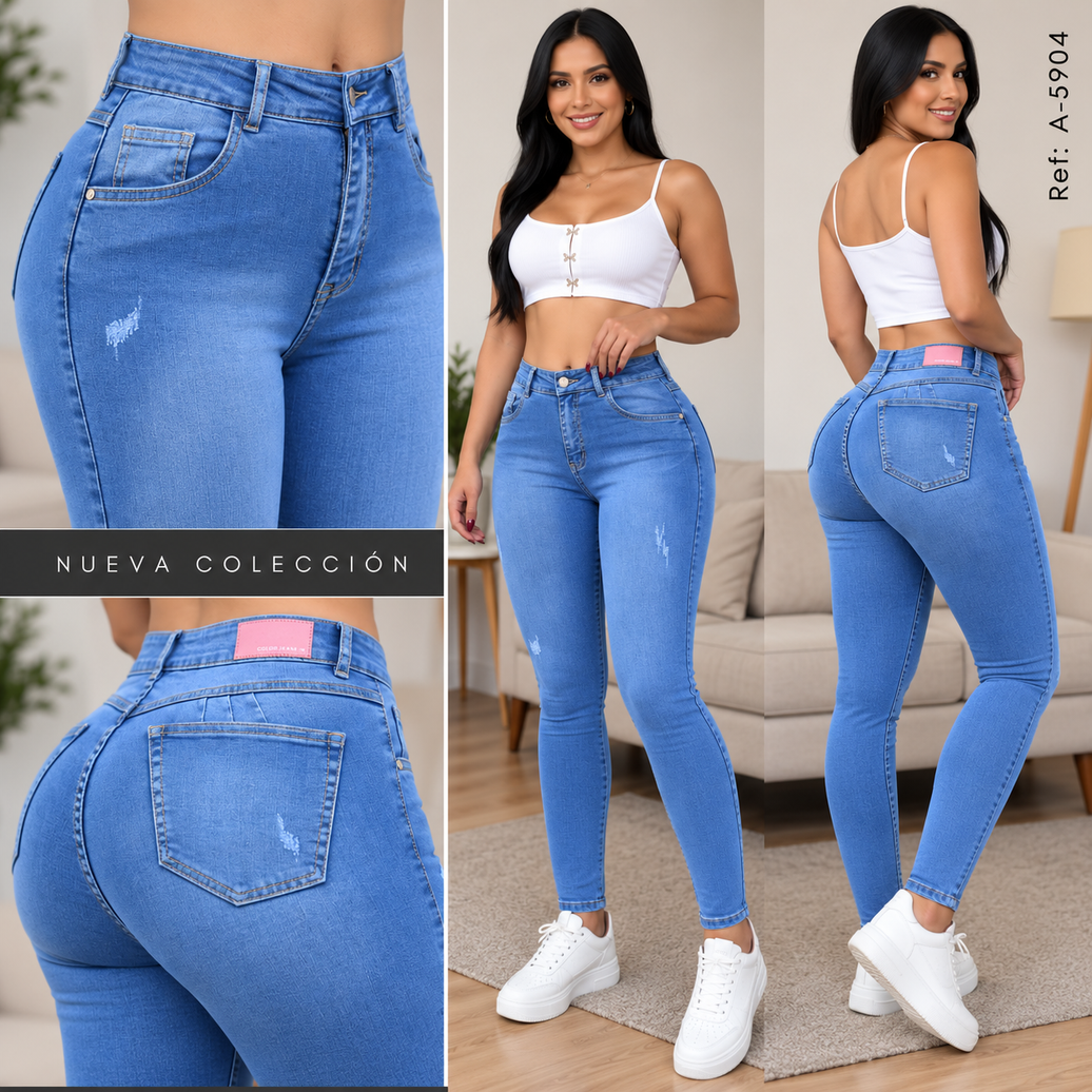 JEANS MUJER SKINNY REF A-5904
