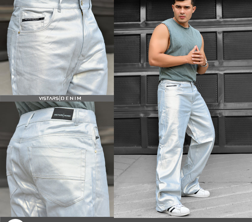 JEANS HOMBRE OVERSIZE TORNASOLADO REF 6-4410