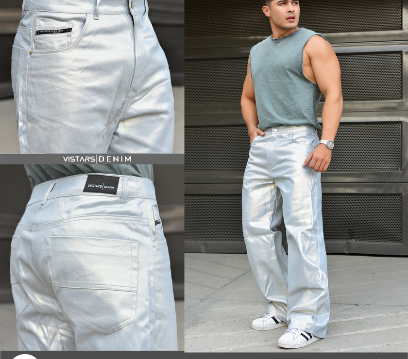 JEANS HOMBRE OVERSIZE TORNASOLADO REF 6-4410