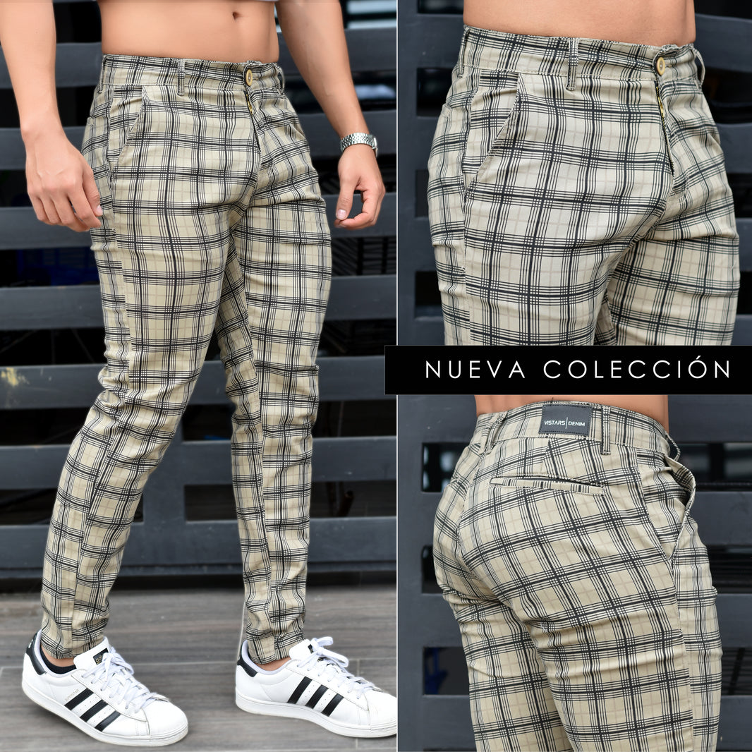 JEANS HOMBRE KAKI REF 6-5400