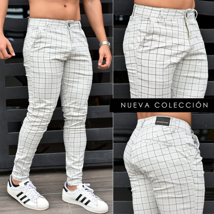 JEANS HOMBRE GRIS CLARO REF 6-5401