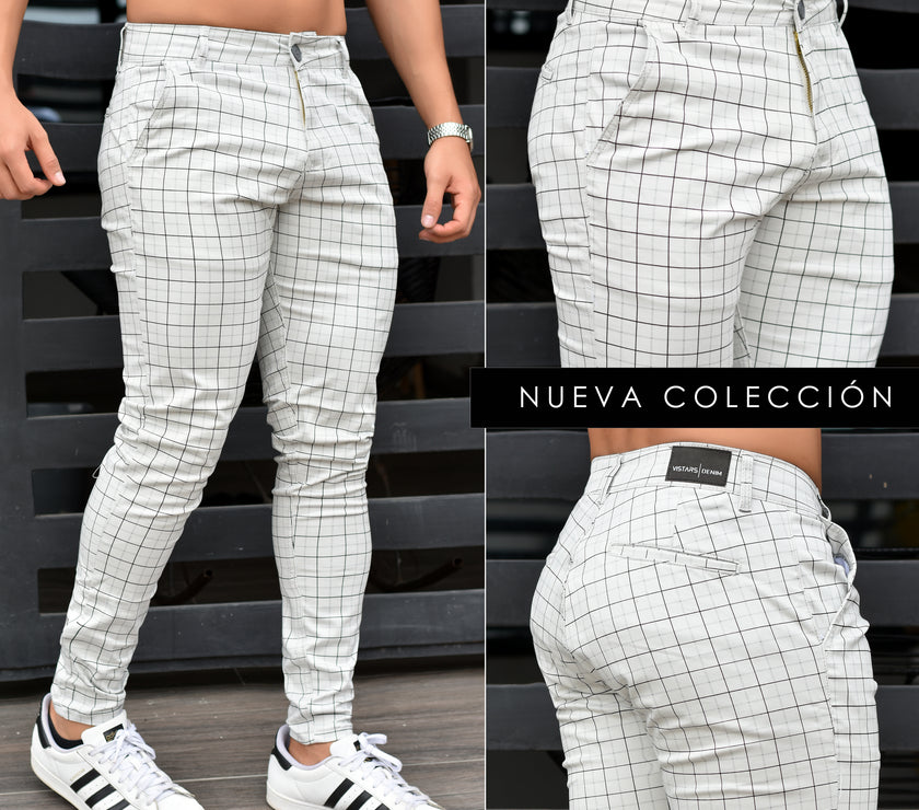 JEANS HOMBRE GRIS CLARO REF 6-5401