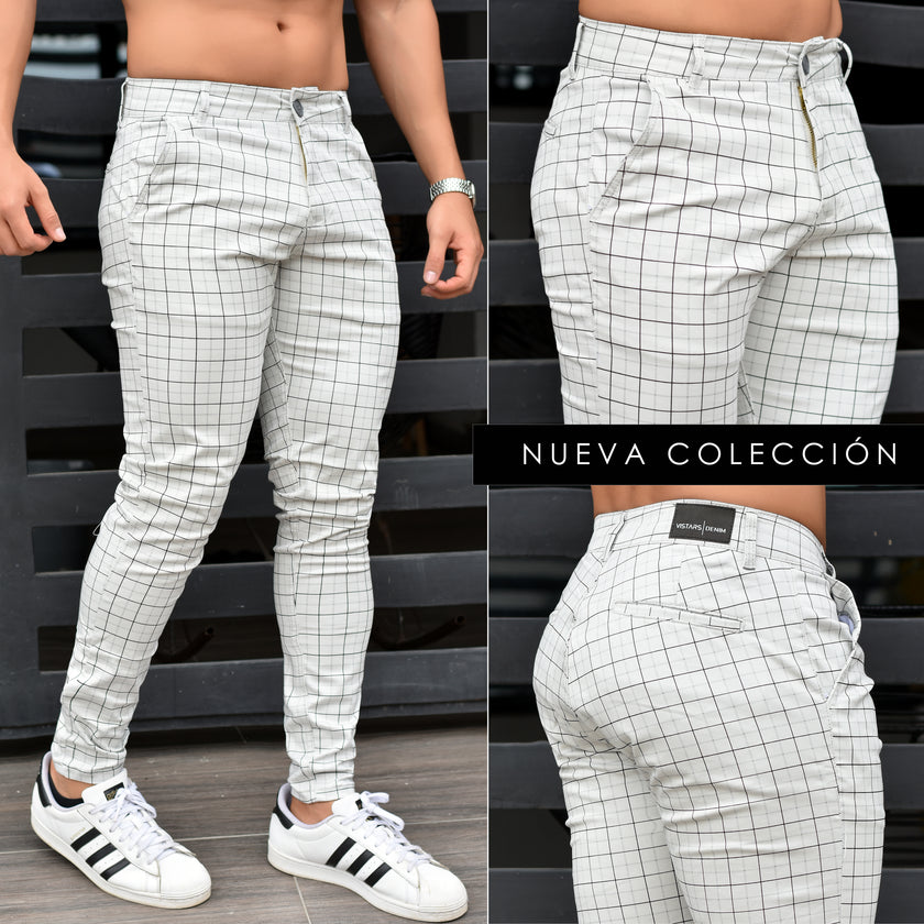 JEANS HOMBRE GRIS CLARO REF 6-5401
