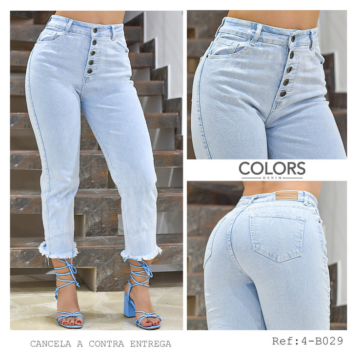 JEANS MUJER  REF 4-B029 🔥OFERTA🔥