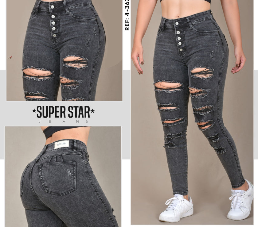 JEANS MUJER SKINNY REF 4-3621