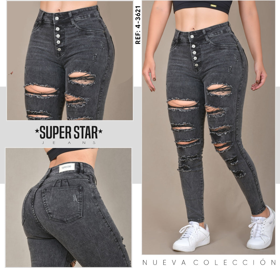 JEANS MUJER SKINNY REF 4-3621