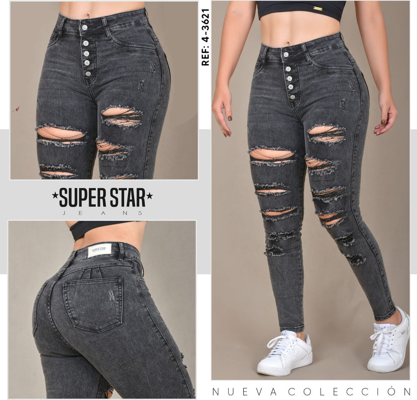 JEANS MUJER SKINNY REF 4-3621