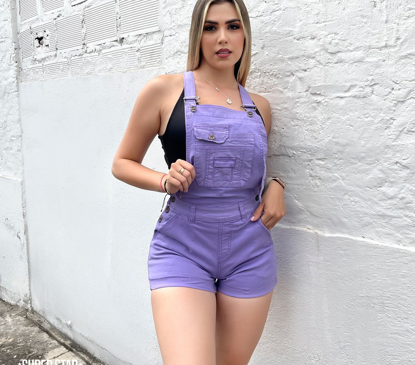 OVEROL CORTO MUJER 2-3532
