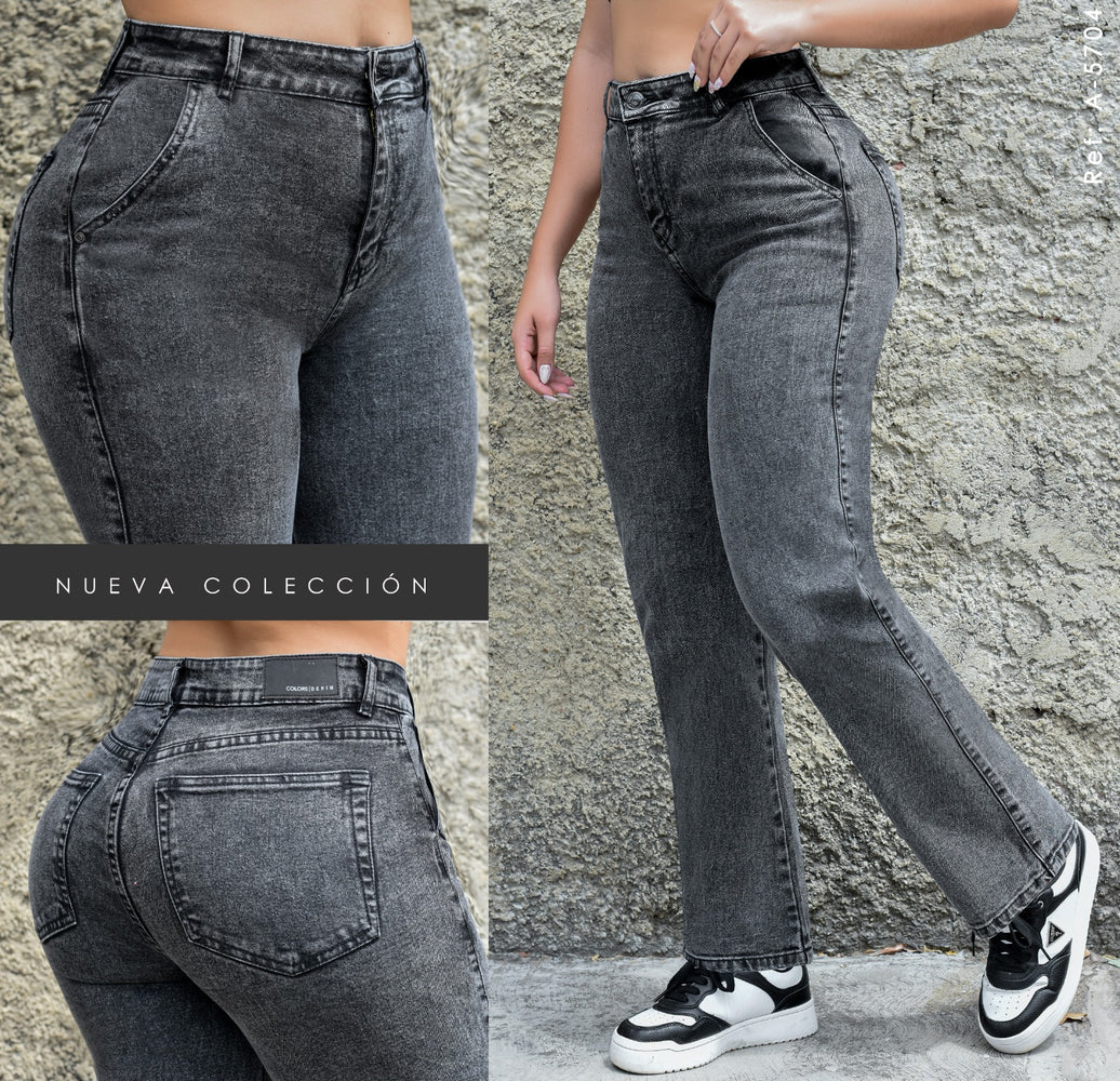 JEANS MUJER MOM REF 4-5010