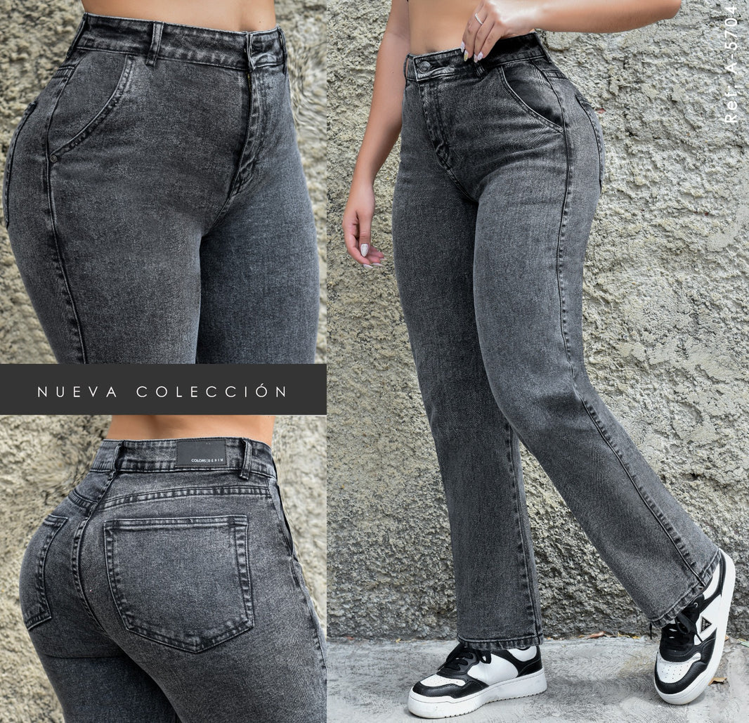 JEANS MUJER MOM REF 4-5010